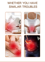 Patch chauffant adhésif jetable pour la taille et le corps Pack chaud Équipement thermique de soulagement de la douleur activé par l'air pour les menstruations des femmes
