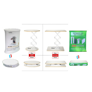 Comptoir portable <span class=keywords><strong>pas</strong></span> <span class=keywords><strong>cher</strong></span> pour les événements, station de vente pop-up pour la zone des supporters de football, facile à assembler, comptoir pop-up durable - Product Image 4