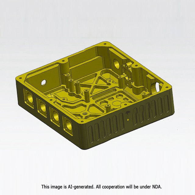 Communication Base Stations Radar RF Module Precision Parts OEM CNC Machining Service for RF Module Components