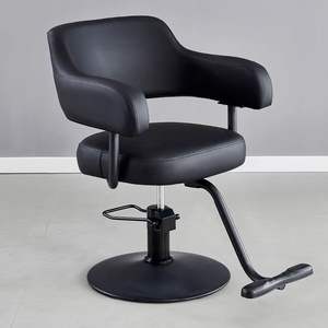 Chaise <span class=keywords><strong>de</strong></span> barbier professionnelle <span class=keywords><strong>de</strong></span> haute qualité au design moderne avec rotation à 360 degrés, confortable, réglable et mobile pour la coupe <span class=keywords><strong>de</strong></span> cheveux - Product Image 1