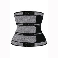 Corset amincissant respirant et ajustable pour femme avec 3 crochets, en latex, pour le contrôle du ventre et le remodelage corporel, idéal pour l'entraînement