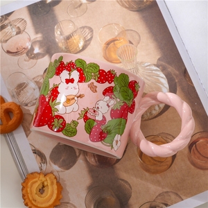 Creative Cartoon Design <b>Ceramic</b> <b>Mug</b> Office Water Cup Coffee <b>Mug</b> Tea and Coffee Cups for Events or Gifts - Product Image 3