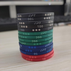 YH 100pcs 300pcs 500pcs 39mm Ceramic EPT Texas <strong>Poker</strong> Chips Gambling Game Chips <strong>Poker</strong> <strong>Set</strong> With Aluminum Box - Product Image 6