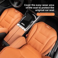 Coussin de siège de voiture universel quatre saisons respirant en daim pour Jeep Wrangler Grand Cherokee Compass (modèles à énergie nouvelle)