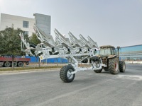 Arado de Surco Semimontado Hidráulico Diésel Serie Pioneer con Engranajes y Rodamientos, Enganche de 3 Puntos para Terrenos Agrícolas