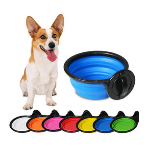 Wholesale Portable Solid Eco-Friendly Foldable Dog Bowl with 350ml Capacity Hanging on Pet <b>Cage</b> Slow Feeder <b>for</b> Dogs & <b>Cats</b> - Product Image 3