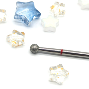 4.0mm Ball Shape Diamond Nail <b>Drill</b> <b>Bit</b> for Cuticle Cleaning Manicure Electric Nail File Accessory - Product Image 5