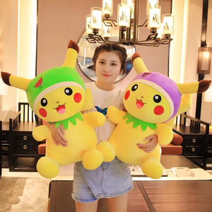 Los Mejores Regalos de Cumpleaños para Niños, Nuevo Peluche de Dinosaurio <span class=keywords><strong>Pi</strong></span> <span class=keywords><strong>Ka</strong></span>, Muñeco de Anime Súper Suave con Luces LED y Relleno de Algodón PP - Product Image 3