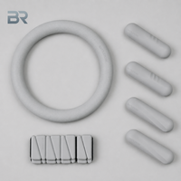 Kit de Pilates con Logotipo Personalizado para Mujeres, Entrenamiento en Casa con Anillo, Pelota, Bandas de Resistencia y Discos Deslizantes para Ejercicios de Core