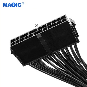 Altri accessori per <span class=keywords><strong>computer</strong></span> 4 pin 20 4 dual multiple atx triple psu cavi di alimentazione psu pcie splitter 24pin dual psu cable - Product Image 5