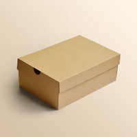 Boîte à chaussures en carton ondulé pour baskets avec logo personnalisé