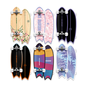 Venta Directa de Fábrica, Tabla de <span class=keywords><strong>Surf</strong></span> <span class=keywords><strong>Skate</strong></span> de 30*10 Pulgadas, Ejes B7 B9, Tabla de <span class=keywords><strong>Surf</strong></span> <span class=keywords><strong>Skate</strong></span> de Madera de Arce de 7 Capas - Product Image 1