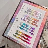 YUUJA 48 Couleurs Vernis à Ongles Gel Effet Œil de Chat Clair de Lune Longue Durée Populaire Couleur Verre Magnétique UV pour Nail Art
