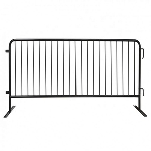 Rào chắn người đi bộ sắt rào cản người đi bộ kiểm soát đám đông rào chắn tạm thời tích trữ Bảng di động rào chắn kim loại - Product Image 6