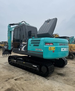 Excavatrice Kobelco SK140 d'occasion, fabrication japonaise, prix bas, excavatrice sur chenilles de 14 tonnes, certifiée CE. - Product Image 3