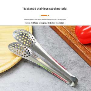 Clip multifunción de acero inoxidable para alimentos, barbacoa y horno, herramienta para cocinar bistec y pan - Product Image 2