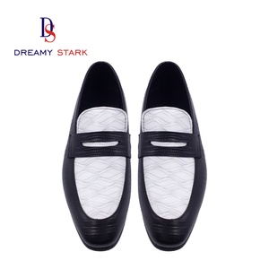 Chaussures Oxford vintage faites à la main ; Chaussures à enfiler en cuir véritable patchwork coloré ; Chaussures habillées de luxe personnalisées pour homme, collection automne légère - Product Image 5