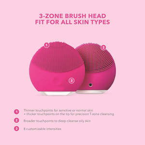 Tendances beauté 2025 : Kit visage, brosse nettoyante pour le visage en silicone, brosse faciale, nettoyage en profondeur à domicile - Product Image 2