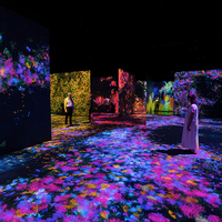 Mur vidéo LED interactif pour salle d'exposition et éducation, intérieur, couleur intégrale, luminosité 2000 cd, pas de pixel P2.9, pour piste de danse