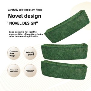 Cesto per Fiori Rettangolare Fatto a Mano Verde per <span class=keywords><strong>Balcone</strong></span>, Vendita all'Ingrosso dalla Fabbrica - Product Image 3