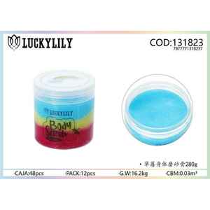 Arcobaleno Scrub per il corpo esfoliante sbiancante vitamina C anguria Formula Scrub per il viso con pelle liscia-opzioni all'ingrosso disponibili - Product Image 1