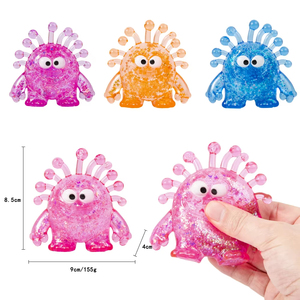 Juguete Blandito Monstruo de Ojos Grandes TPR de Subida Lenta, Sensorial Antiestrés para Niñas, Niños, Adolescentes y Adultos - Product Image 3