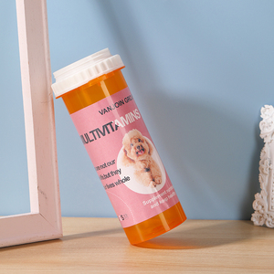 Xách Tay 60Ml 100Ml Pet Y Học Rỗng Chai Nhựa 2025 Chậm Thức Ăn Thiết Kế Vivamin Thuốc <span class=keywords><strong>Container</strong></span> Cho Chó Mèo - Product Image 1