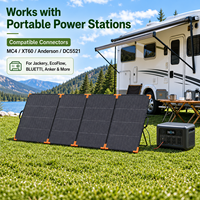 Fabricant de panneaux solaires portables 200W pliables ETFE monocristallins MC4 pour camping, camping-car, station d'alimentation OEM ODM Vente en gros