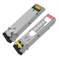 Module SFP 2.5G 1310nm/1550nm 40KM SMF Duplex LC pour Cisco Mikrotik Ubiquiti Mellanox pour commutateur Ethernet