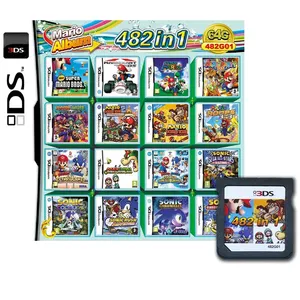 Multi Cart <span class=keywords><strong>DS</strong></span> pour 3DS 3DS NDSL Cartouche de jeu Carte de jeu vidéo Console de jeu portable Version américaine Anglais - Product Image 4