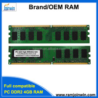 DDR2 533/667/800MHz ECC RAM for Desktop with Lifetime Warranty and Stock Available