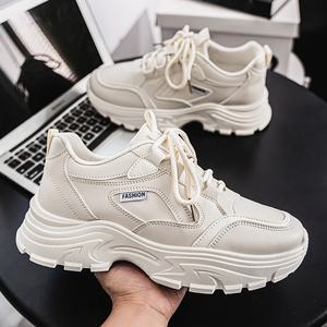 Zapatos Deportivos Casuales de Moda para Caminar y Hacer Senderismo, Parte Superior de Malla Transpirable, Suela de Goma Suave, con Cordones, Tendencia de Moda, Unisex, para Exteriores - Product Image 3