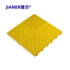 Robuste Piastrelle per Pavimento di Garage in PP, Tappetini Industriali per Officina e Garage - Product Image 1