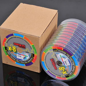 Ligne de pêche tressée Aohu 8 brins 100 mètres haute résistance anti-morsure pour leurres - Product Image 2