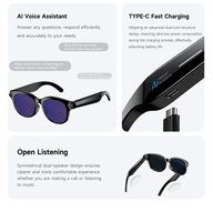 Gafas Inteligentes M89s con IA, las Más Vendidas del 2026, para Exteriores, con Grabación de Video, Fotos, Audio, Traducción y IA