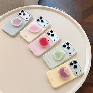 เคสโทรศัพท์ TPU รูปผลไม้สไตล์ Ins สำหรับ <span class=keywords><strong>iPhone</strong></span> 17 Pro Max 16 15 14 ดีไซน์สดใส สีสันสดสวย สไตล์เกาหลี - Product Image 2