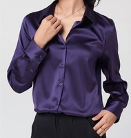 Chemise Charmeuse en soie élégante et douce pour femme