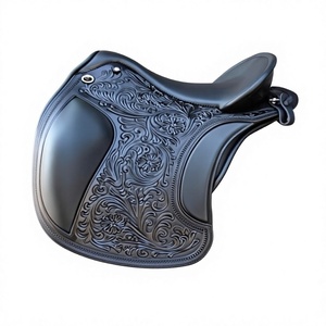 Sillín de Carreras BS International NA81 100% Cuero Genuino Premium - Estilo Inglés, Armação de Madera Negra, Transpirable, Duradero, Acero Inoxidable SUS304 de Alta Calidad - Product Image 6