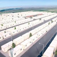 Maison Modulaire Préfabriquée en Conteneur Plat de 10, 20 et 40 pieds pour Bureau – Prix Compétitifs