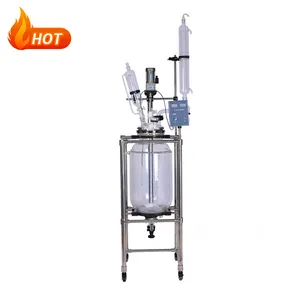 50L Laboratory Borosilicate Chemical Glass Lined Reactor