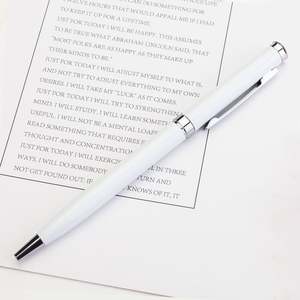 Stylo à bille en métal personnalisé pas cher pour la publicité promotionnelle avec logo de l'entreprise - Product Image 4