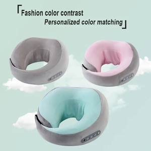 Compresa caliente, cabezal de 2 vibraciones, almohada de masaje de amasado multifuncional, libera presión cervical para aplicación en el cuello - Product Image 6