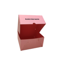 Boîtes à gâteaux miniatures pour anniversaire avec tranche, boîte cadeau de luxe, boîte personnalisée pour mariage, boîte à gâteaux miniatures transparente suisse, boîte à gâteaux bento