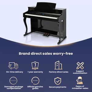 Pianos numériques et synthétiseurs en gros, arrangeurs, piano électrique compact en plastique avec fonctionnalité USB/MIDI pour adultes - Product Image 6