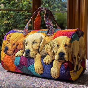 Sac de voyage multifonctionnel en polyester matelassé brodé, portable, pour courtes distances, idéal pour les sites indépendants et le commerce transfrontalier - Nouveauté 2026 - Product Image 3