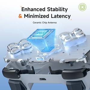 רב פלטפורמה 4 קשרים ג 'ויסטילס בקר משחק easysmx x05 עם אפקטים RGb מסוגנן, חיישני אפקט האולם מתקדם - Product Image 6