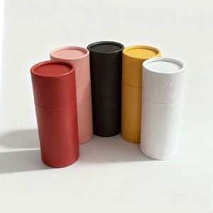 Factory Custom Cylinder Paper <b>Box</b> Glitter Finish Eco-Friendly Rigid Cardboard Packaging for <b>Makeup</b> Brush Containers Fast - Product Image 1