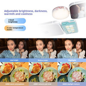 Nanlite Cookie заполняющий свет двойной цветовой температуры Мини Портативный видео селфи Телефон Свет сенсорное управление - Product Image 5