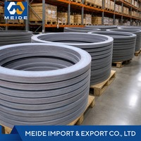 Anneaux d'engrenage vierges en acier inoxydable forgé à l'anneau, forgés par laminage, 304 316L 410 420 ASTM A182 JIS G3214 DIN EN 10222 GB 1220, Pièces d'anneaux