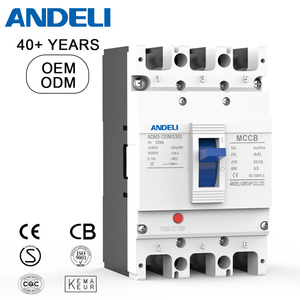 ANDELI ADM3-125M-3300 3-полюсный 4-полюсный выключатель MCCB 35kA размыкающая способность 400/690 В Номинальное напряжение переменного тока 10A-1600A литой корпус - Product Image 1